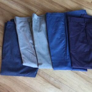 Mens dress pants barley worn 5 pairs